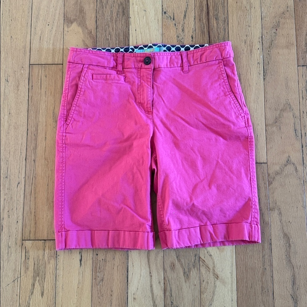 Boden | Pink Chino Shorts | Cuffs | size US 4